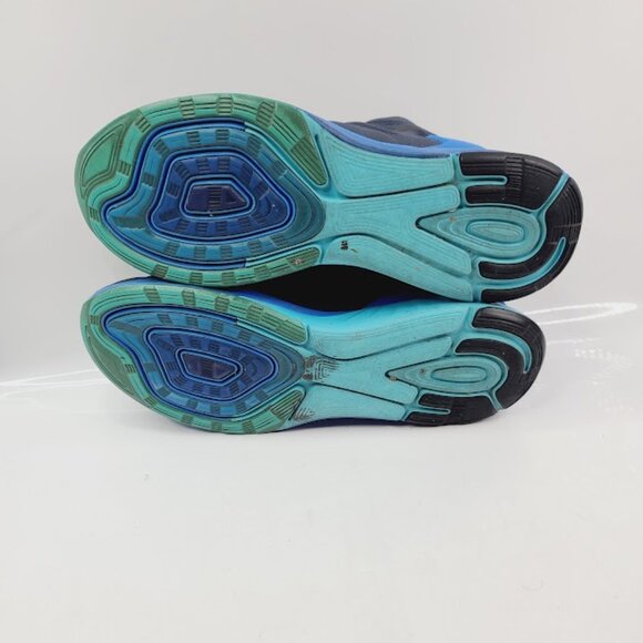 Nike Men's Blue Black Lunarglide 6 654433-003 Mesh Athletic Running Shoes Sz 14 - Picture 5 of 7
